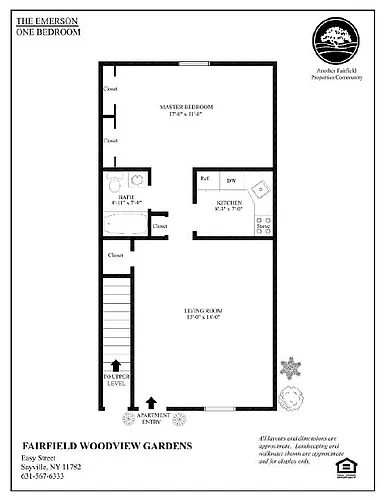 Floor plan The Emerson