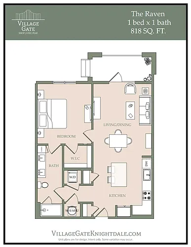 Floor plan The Raven
