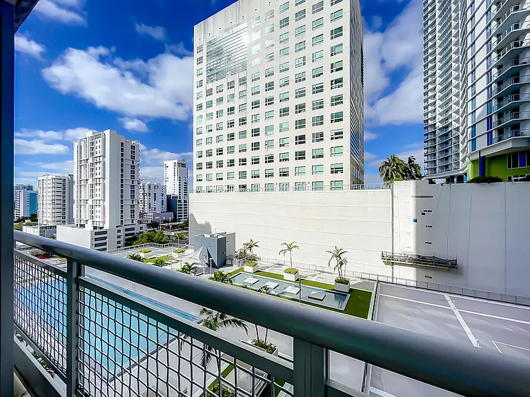 View from balcony