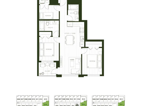 15258 102a Ave #314, Surrey, BC V3V 8A7