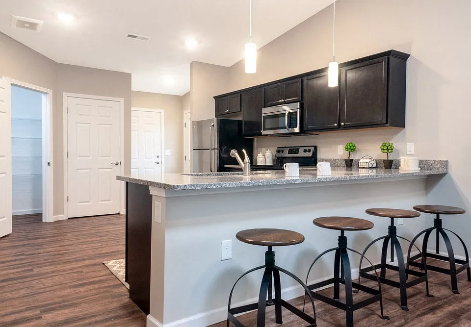 Spacious, Eat-In Kitchens