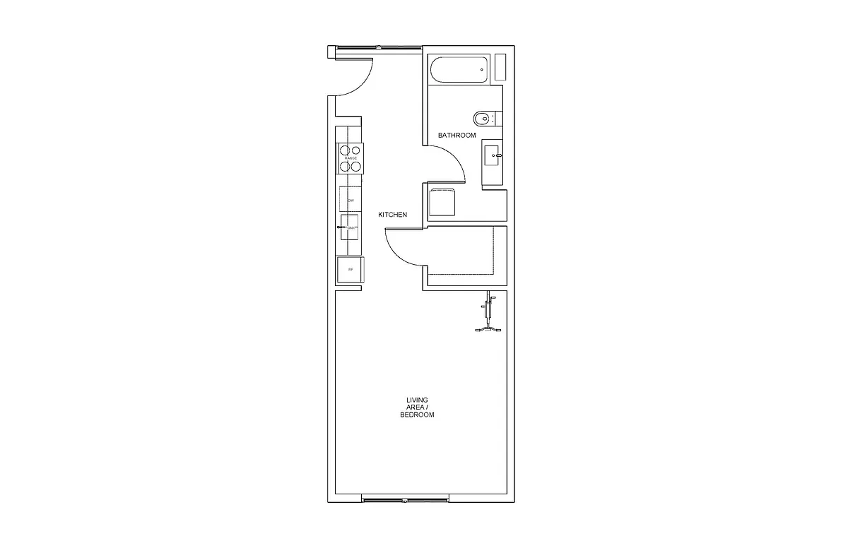 Floor plan Studio C