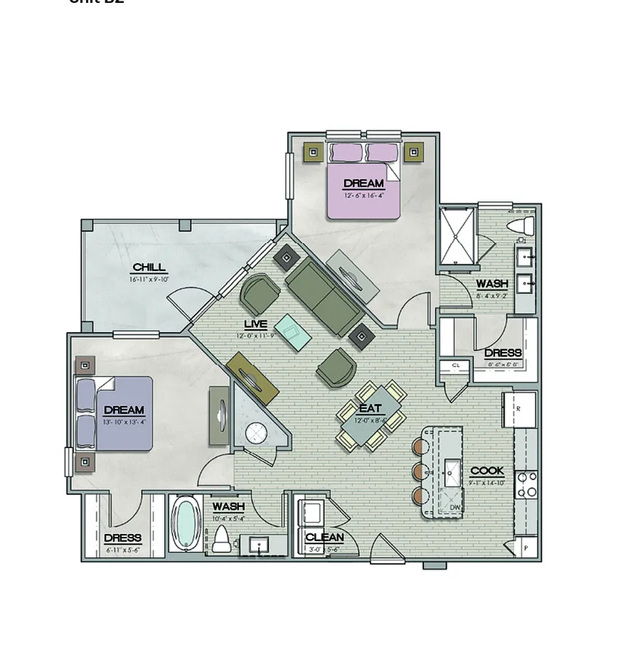 Floor plan B2