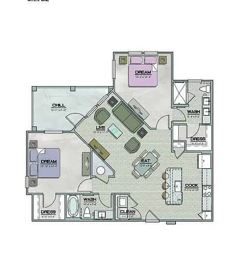 Floor plan B2