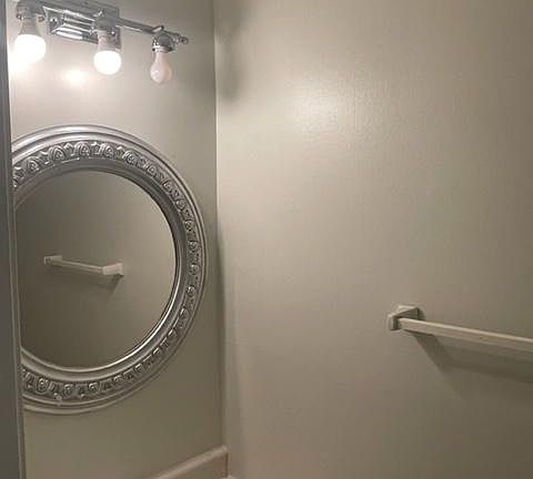 Half bath down stairs