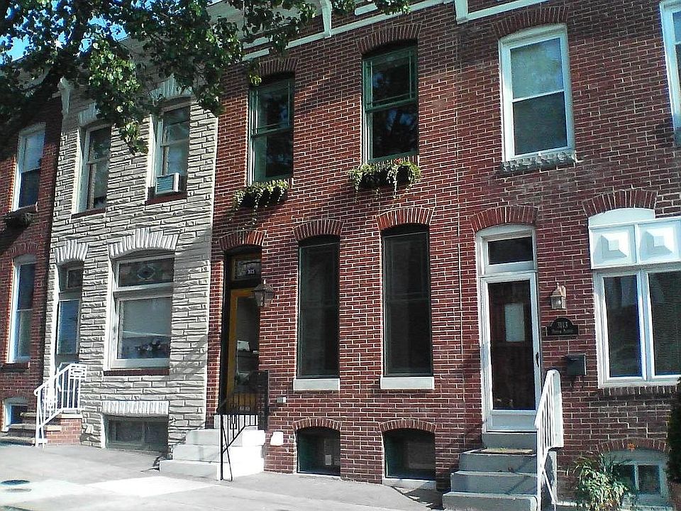 Brick Front & Window Boxes