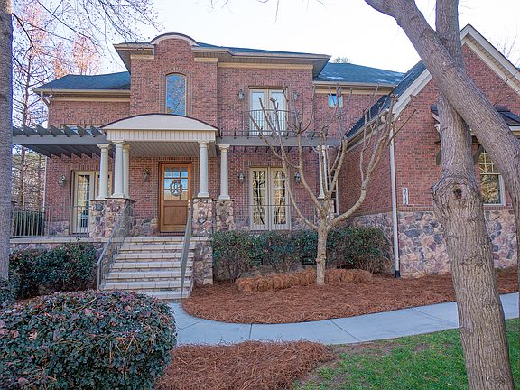 Large porch + french doors
