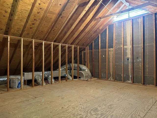 Walk-up Attic Storage