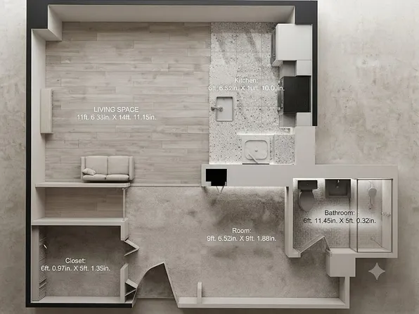 215 Adams St APT 6D, Brooklyn, NY 11201