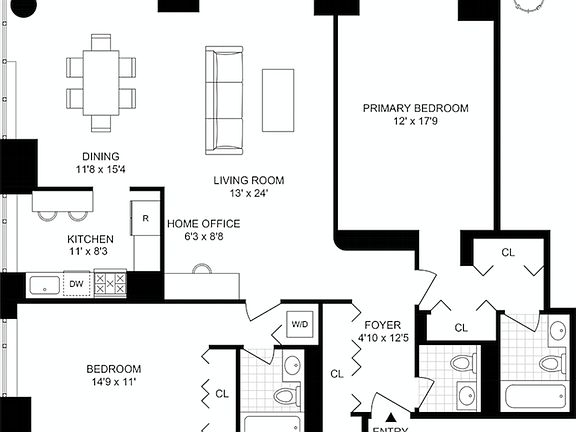 2nd image of 245 E 93rd St APT 12D