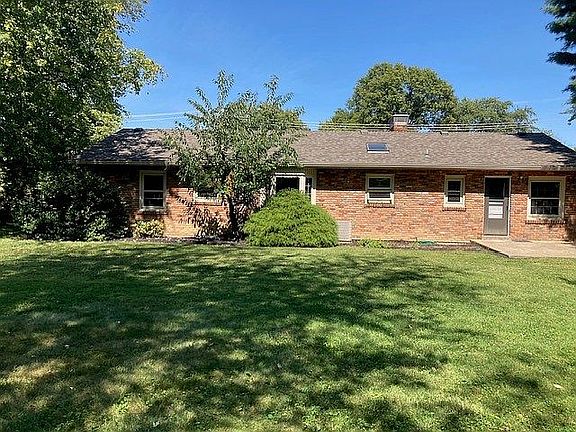Back yard and back of house