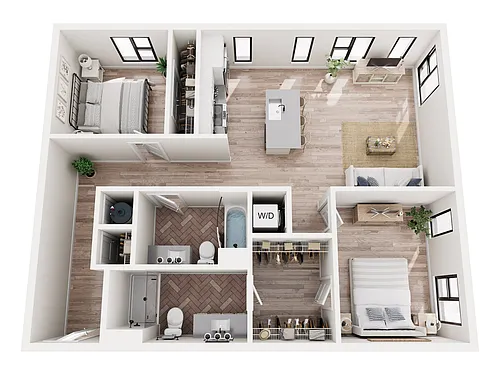 Floor plan Ziegler