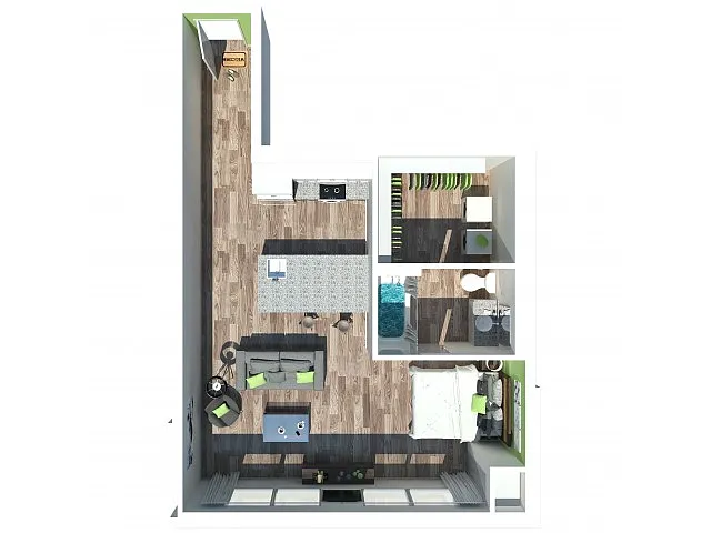 Floor plan ELM
