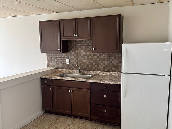 Kitchen with appliance