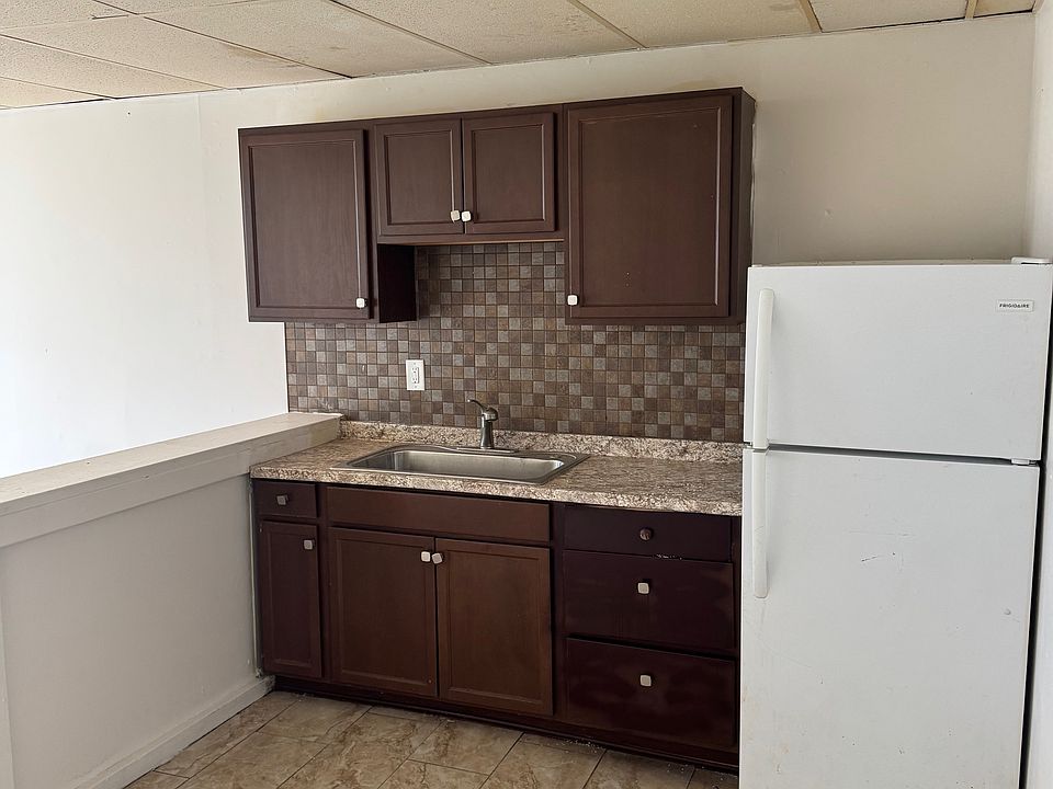 Kitchen with appliance