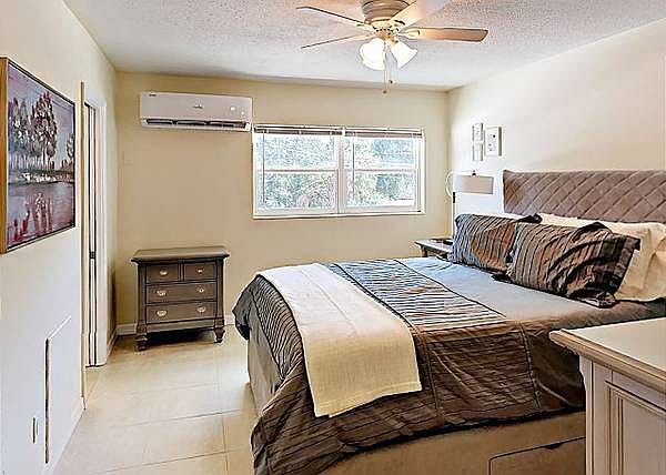 Model unit-- bedroom