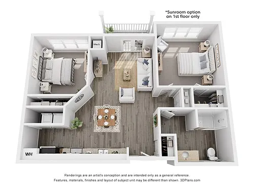 Floor plan Dunwoody