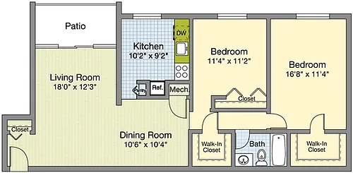 Floor plan Tasman
