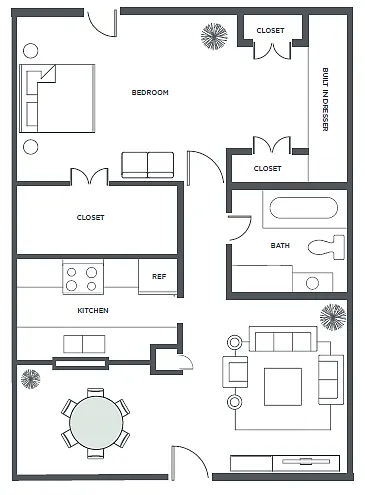 Floor plan 1/1
