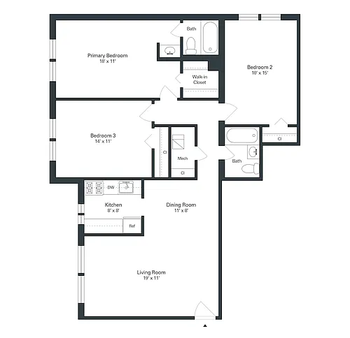 Floor plan C3