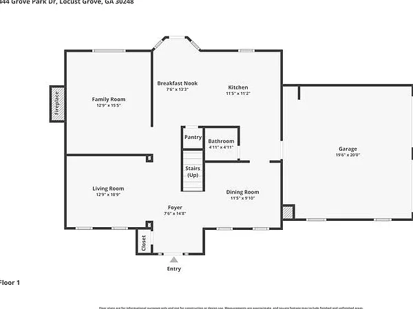444 Grove Park Dr — Photo 2