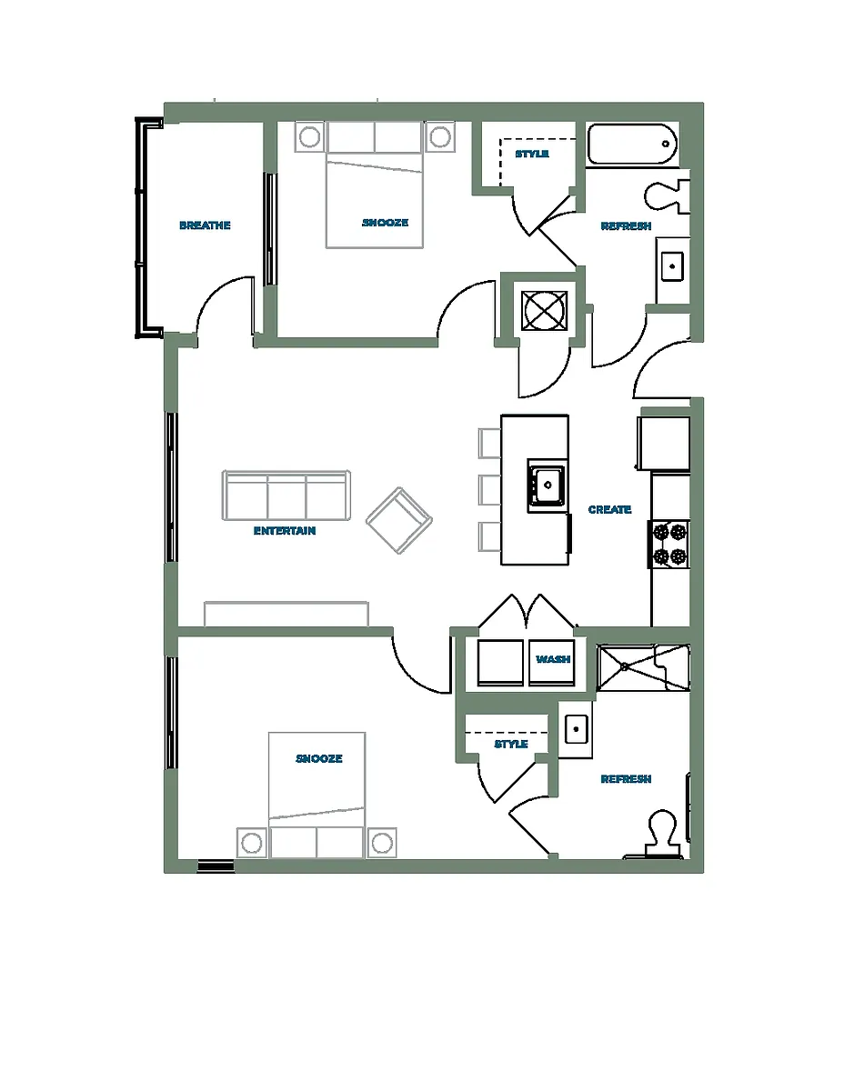 Floor plan B15