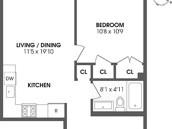 2nd image of 95 Diamond St #3A