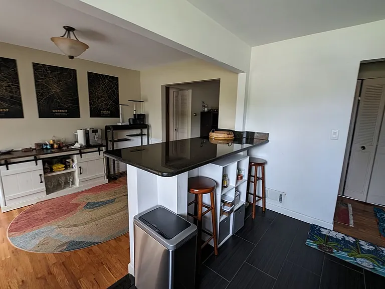 view from the kitchen