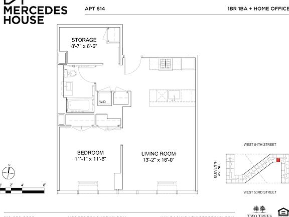 2nd image of 550 W 54th St APT 614