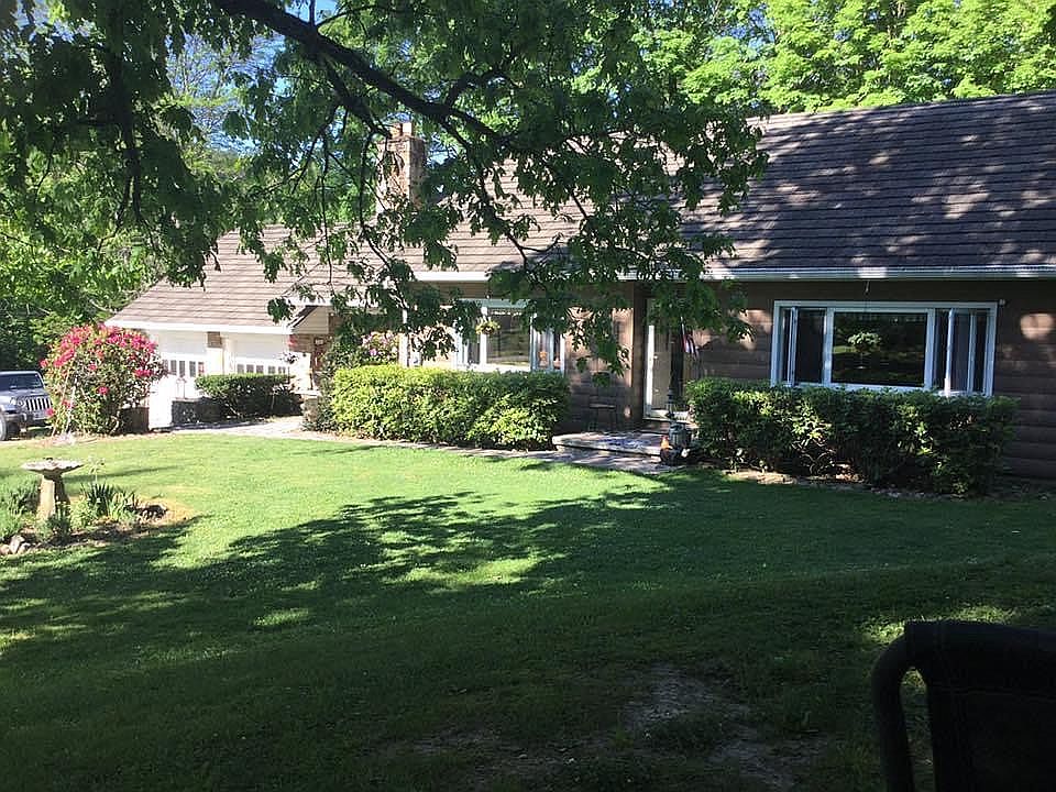 The front of the house 