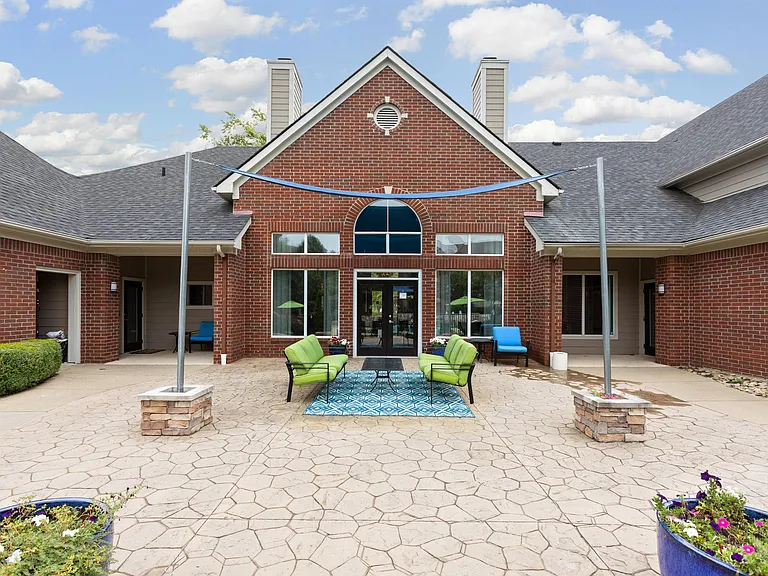 Clubhouse Courtyard