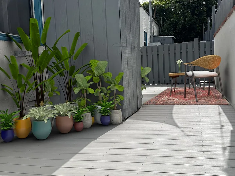 backyard patio deck