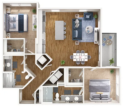 Floor plan Chestnut