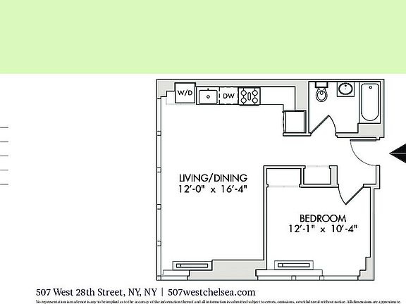 2nd image of 507 W 28th St APT 20L