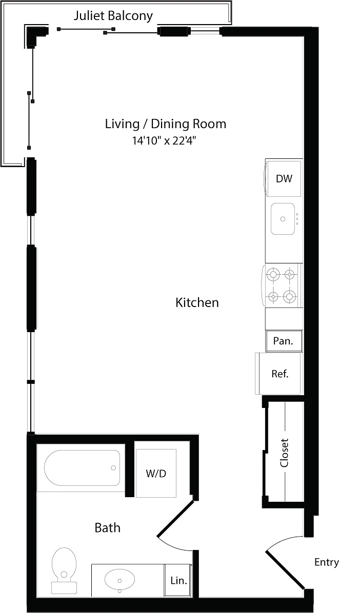 Floor plan A5 East