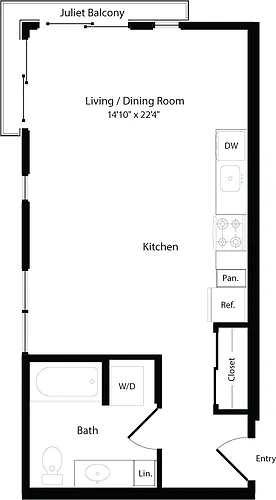 Floor plan A5 East