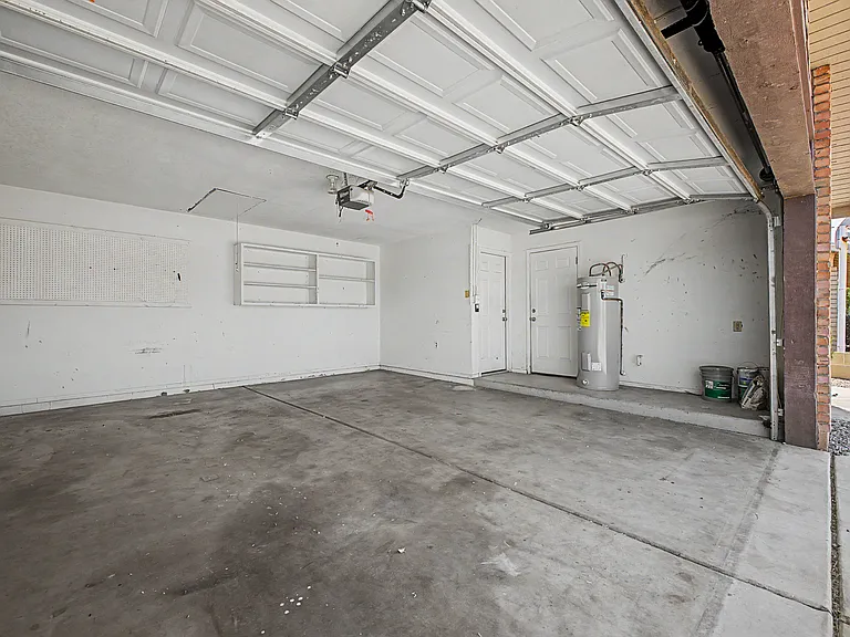 Two car garage