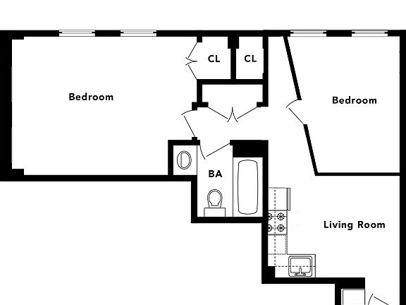 2nd image of 150 W 58th St #*7c
