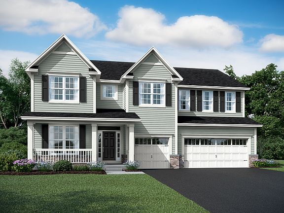 Hudson Elevation B 3-Car Garage