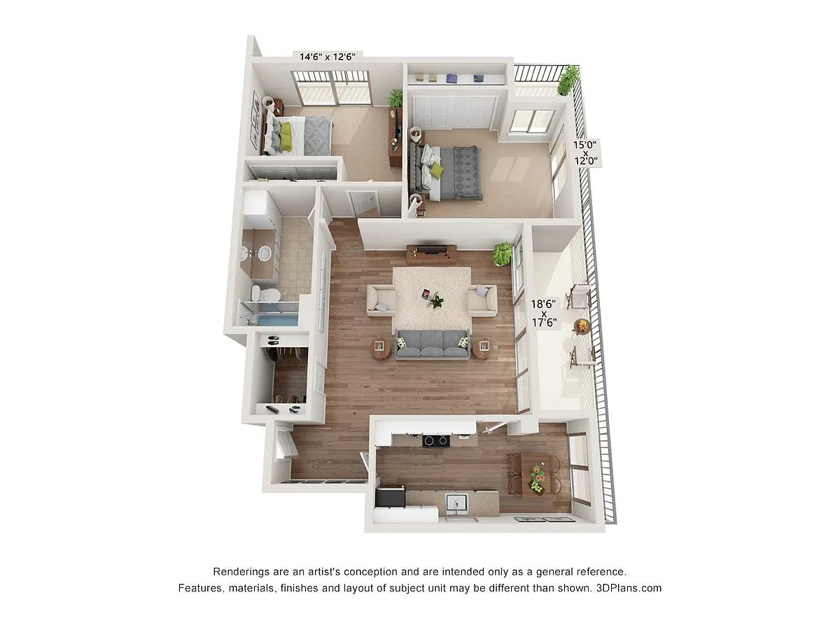 Floor plan 2X1