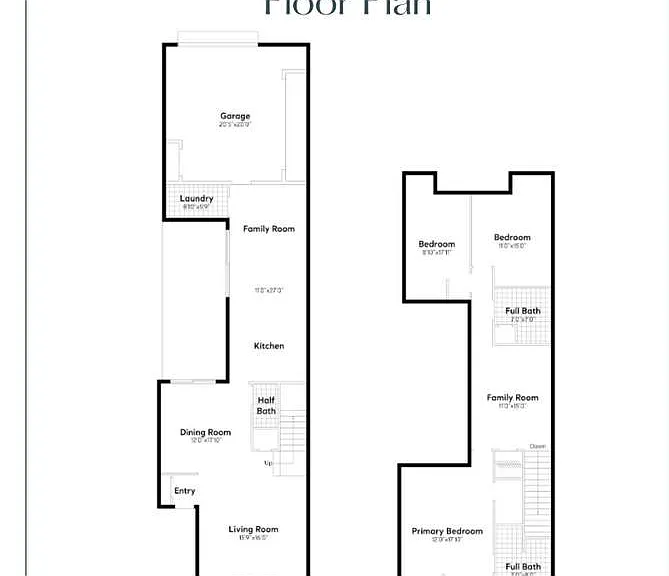 H Model Floor Plan