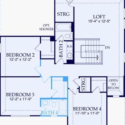 Floor Plan 2nd Floor