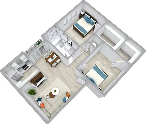 2x1 825 SqFt Renovated 2x1 825 SqFt Renovated