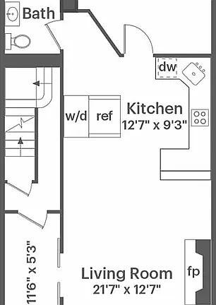 2nd image of 624 6th St #1