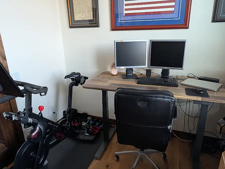Office with Peloton