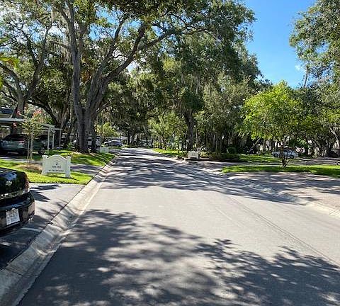 Mature Oaks Surround the Property