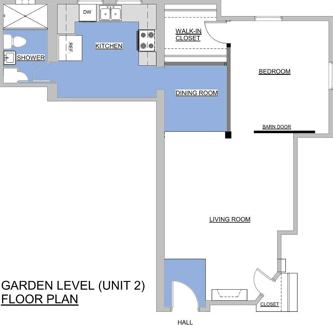 1 bed, 700 sqft, $950 — Photo 2