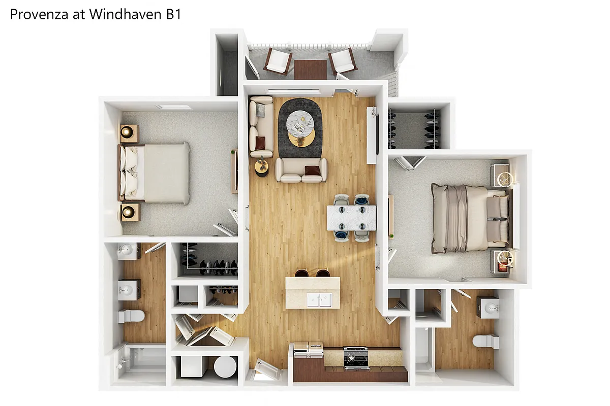 Floor plan B1