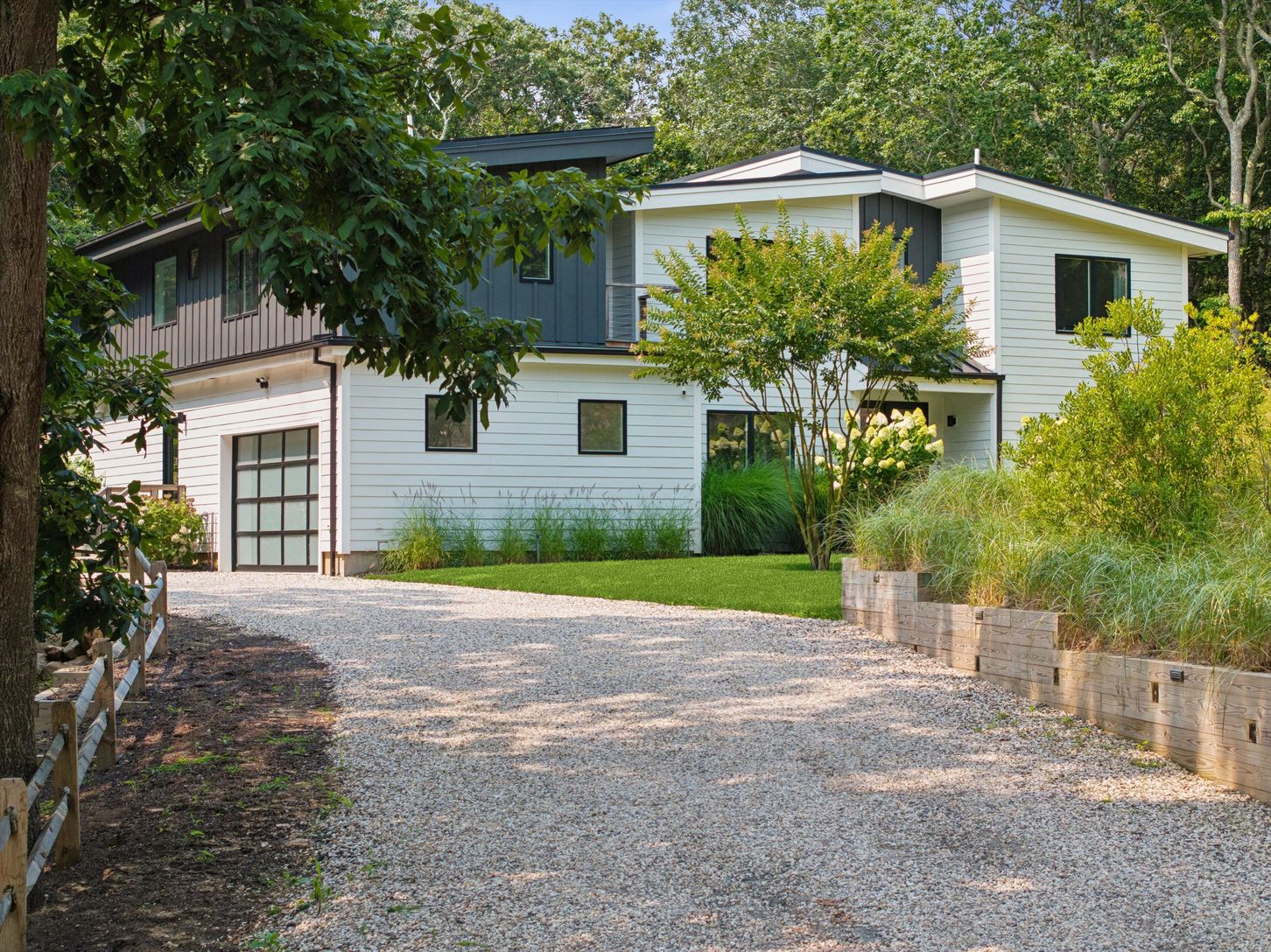 View Up the Driveway