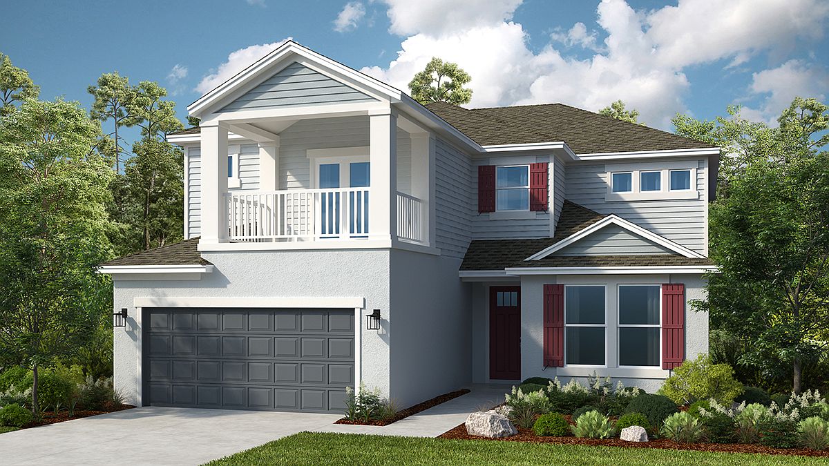 Barbados Plan, The Waters at Center Lake Ranch, Saint Cloud, FL 34771